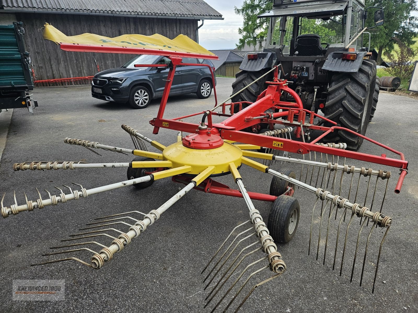 Schwader des Typs Pöttinger Eurotop 421N, Gebrauchtmaschine in Altenfelden (Bild 3)