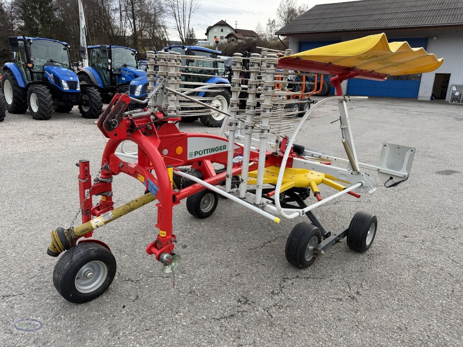 Schwader типа Pöttinger Eurotop 422, Gebrauchtmaschine в Münzkirchen (Фотография 11)
