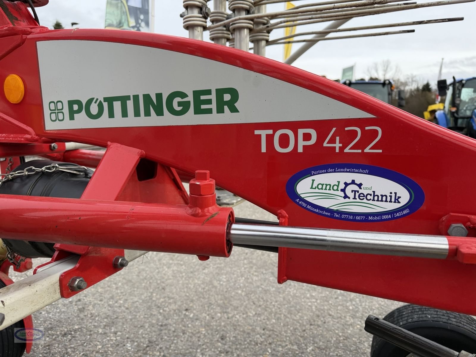 Schwader типа Pöttinger Eurotop 422, Gebrauchtmaschine в Münzkirchen (Фотография 10)