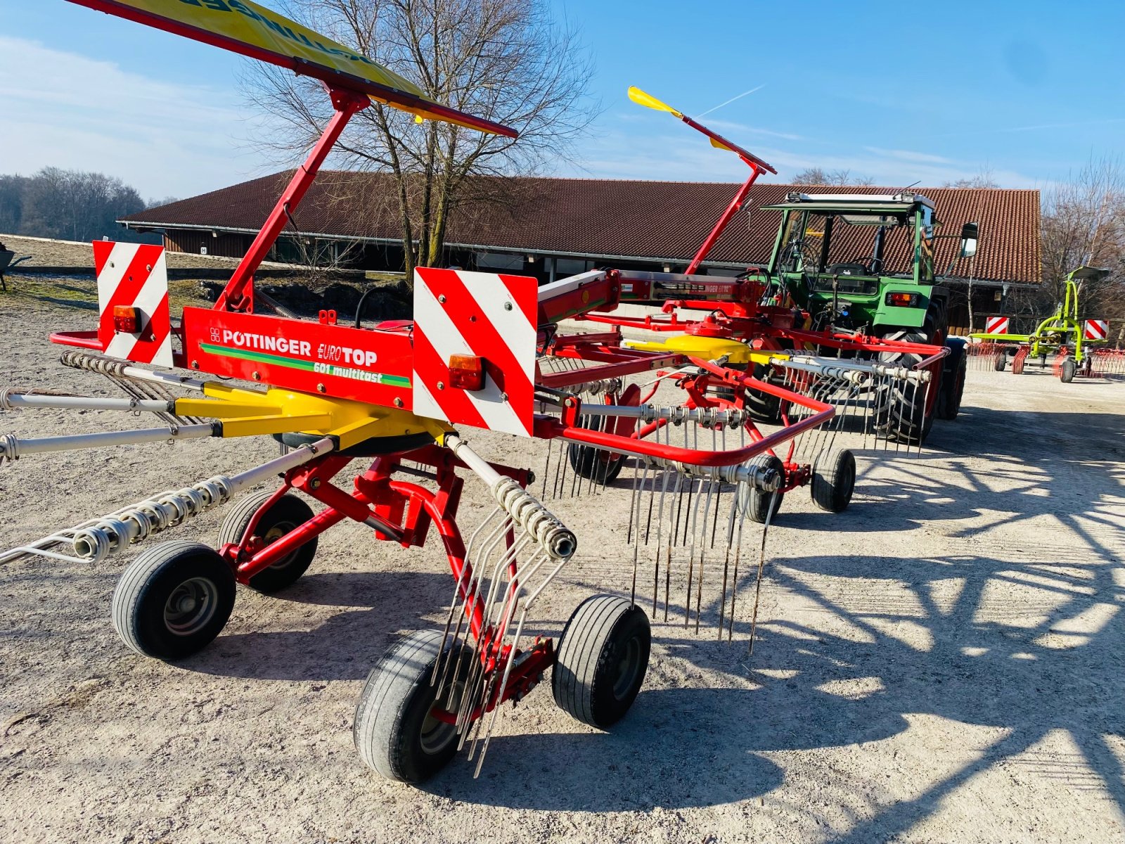 Schwader typu Pöttinger Eurotop 601 a, Gebrauchtmaschine w Herrsching (Zdjęcie 4)