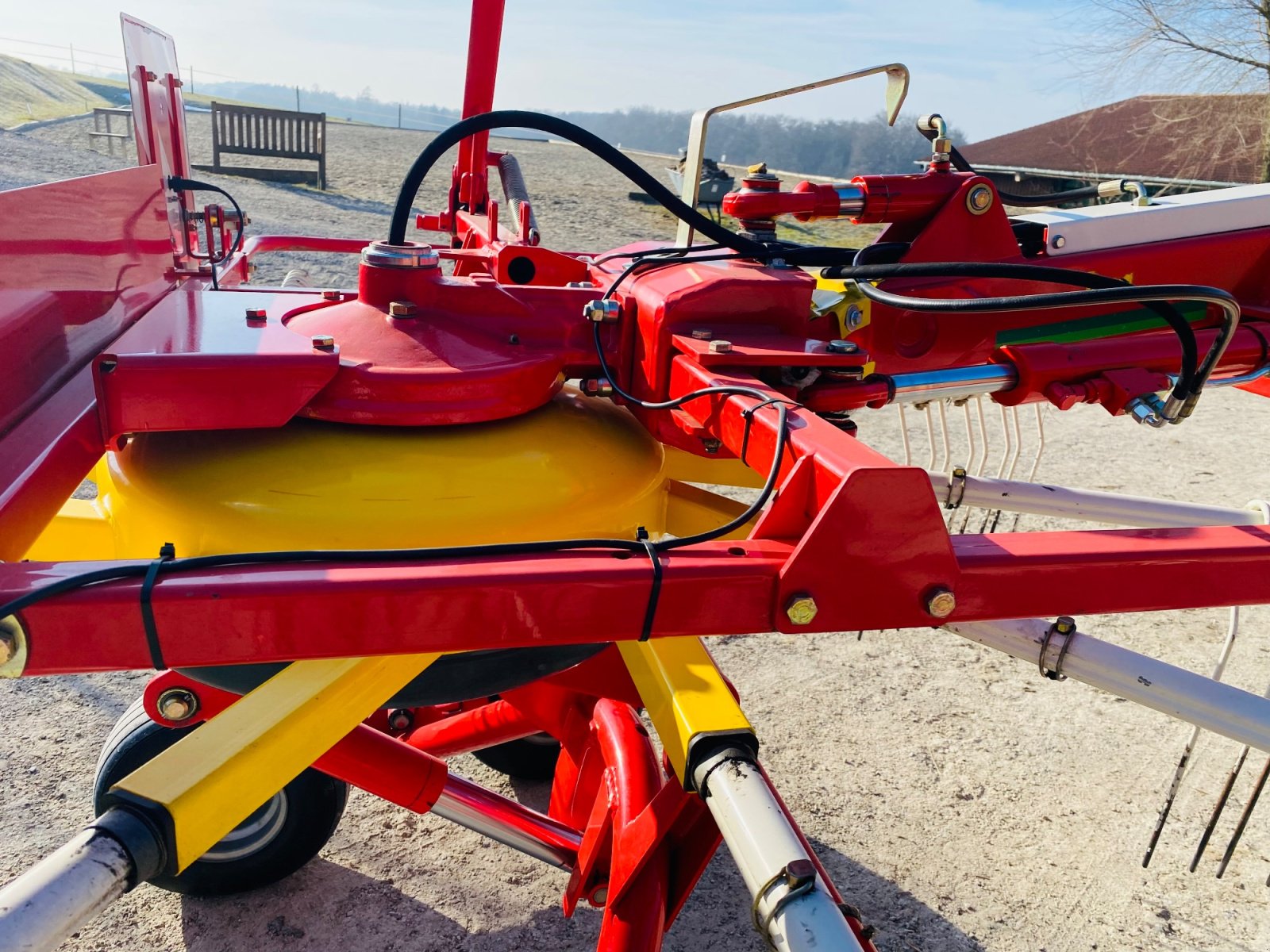 Schwader typu Pöttinger Eurotop 601 a, Gebrauchtmaschine w Herrsching (Zdjęcie 7)