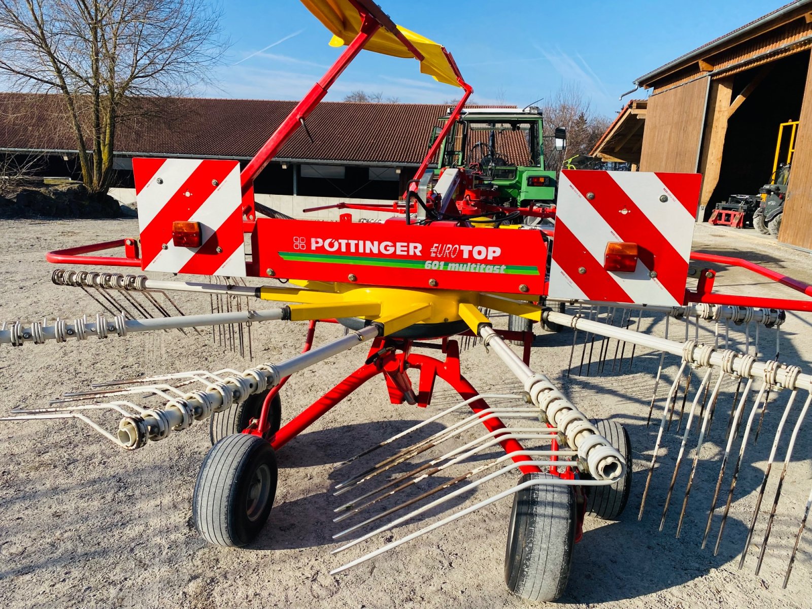 Schwader typu Pöttinger Eurotop 601 a, Gebrauchtmaschine w Herrsching (Zdjęcie 12)