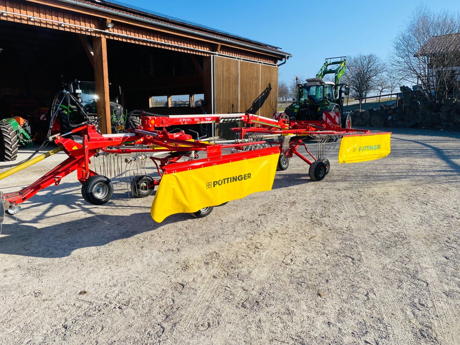 Schwader typu Pöttinger Eurotop 601 a, Gebrauchtmaschine w Herrsching (Zdjęcie 13)