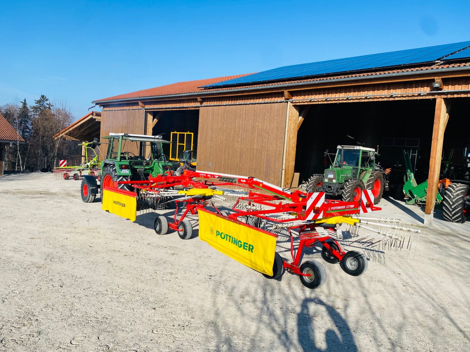 Schwader typu Pöttinger Eurotop 601 a, Gebrauchtmaschine w Herrsching (Zdjęcie 14)