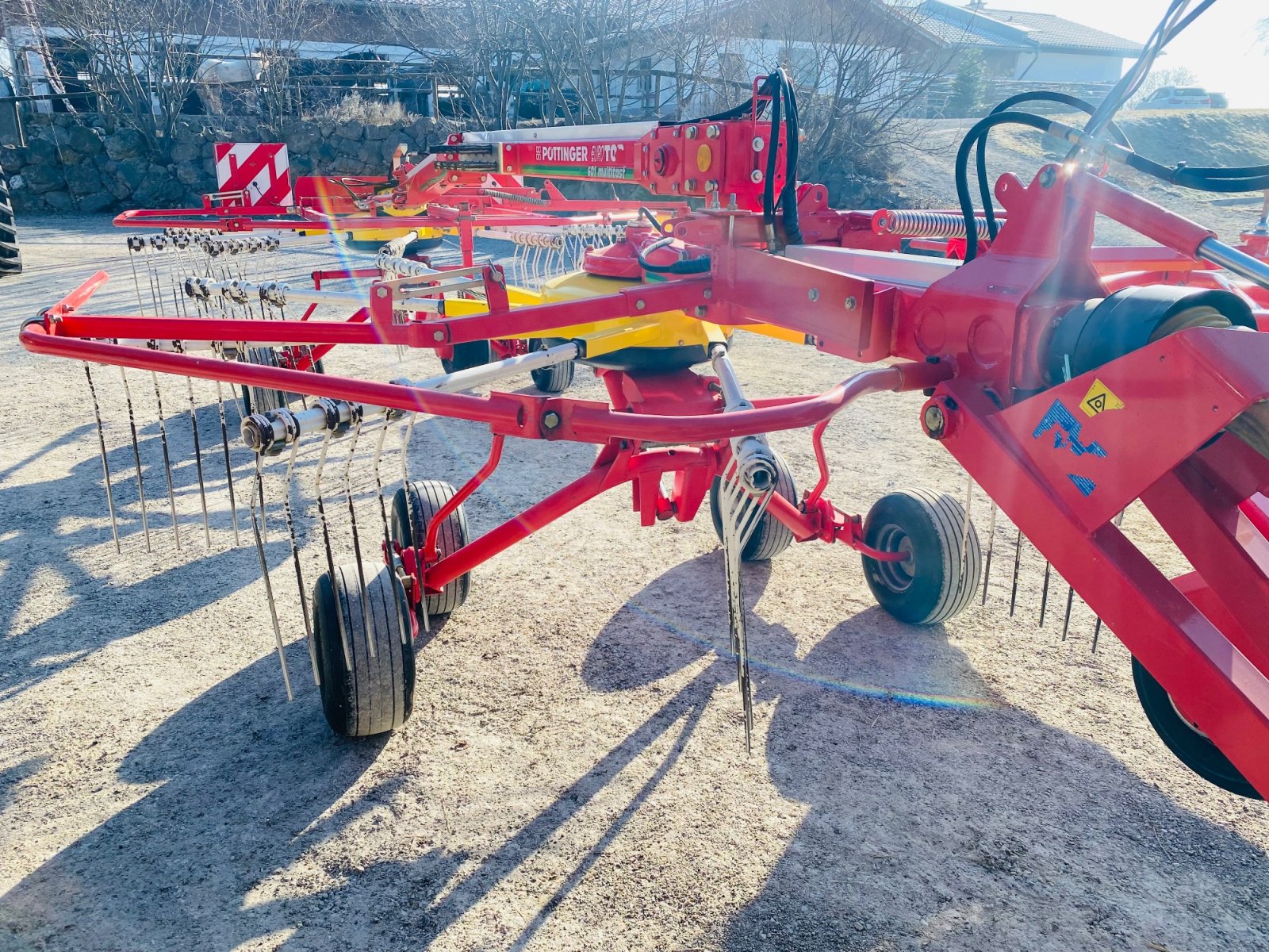 Schwader typu Pöttinger Eurotop 601 a, Gebrauchtmaschine w Herrsching (Zdjęcie 17)
