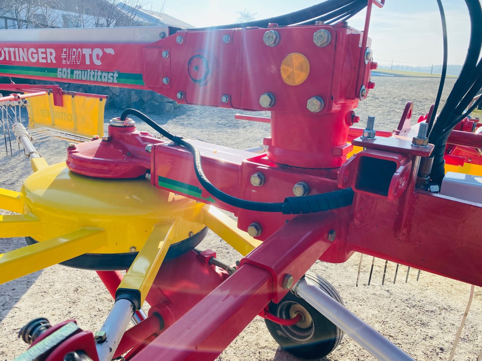 Schwader typu Pöttinger Eurotop 601 a, Gebrauchtmaschine w Herrsching (Zdjęcie 22)