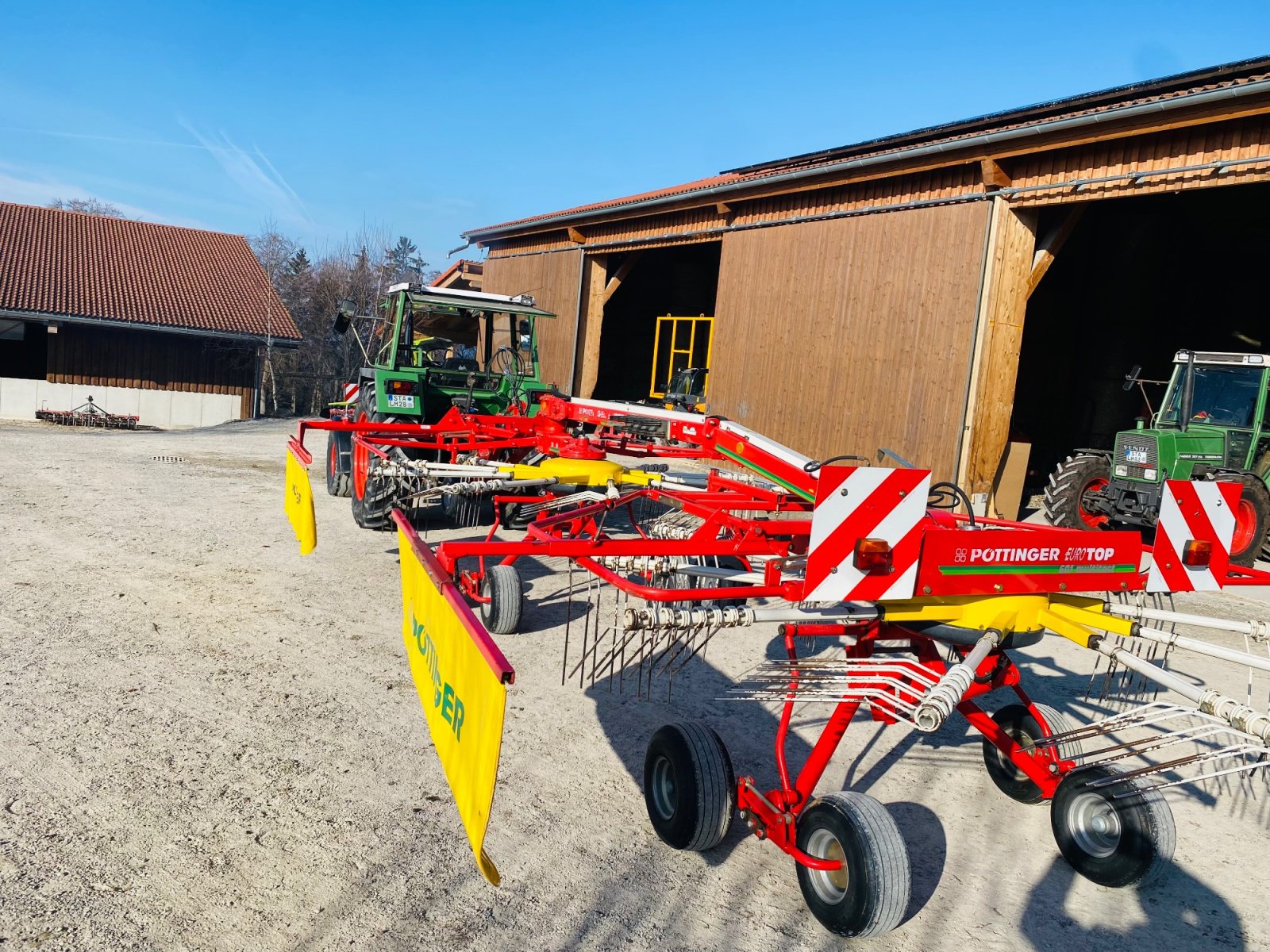 Schwader typu Pöttinger Eurotop 601 a, Gebrauchtmaschine w Herrsching (Zdjęcie 23)