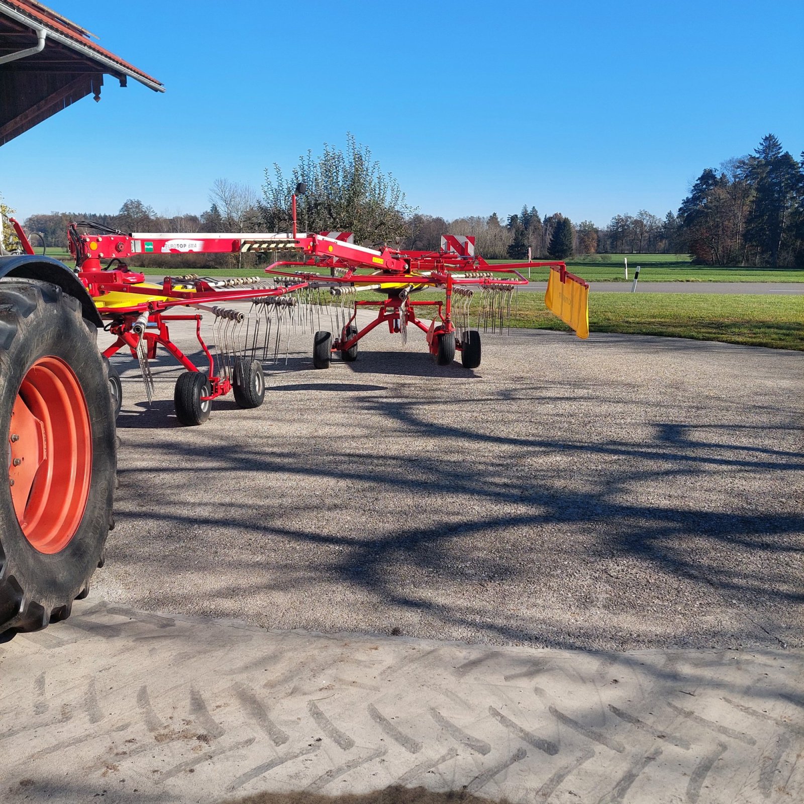 Schwader типа Pöttinger Eurotop 611 A, Gebrauchtmaschine в Steinhöring (Фотография 1)