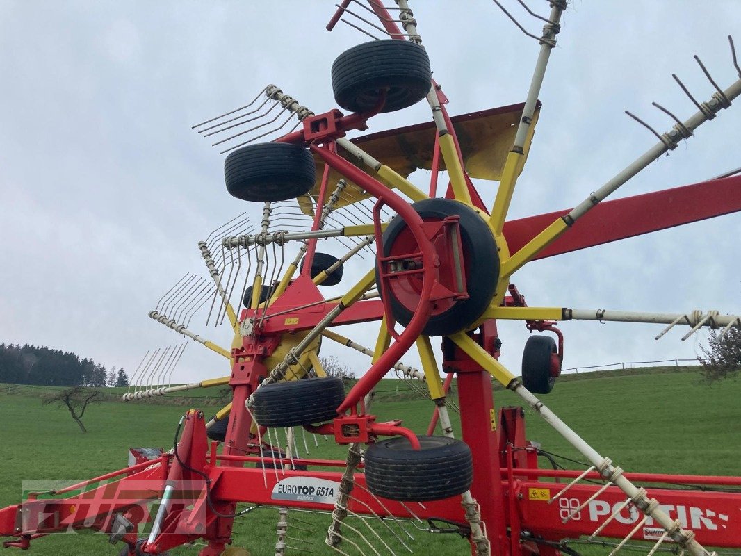Schwader типа Pöttinger Eurotop 651 A multitast, Gebrauchtmaschine в Oberessendorf (Фотография 7)