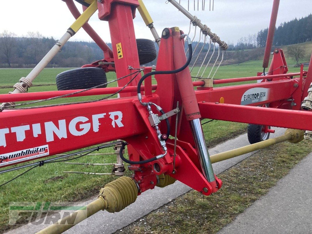 Schwader типа Pöttinger Eurotop 651 A multitast, Gebrauchtmaschine в Oberessendorf (Фотография 19)