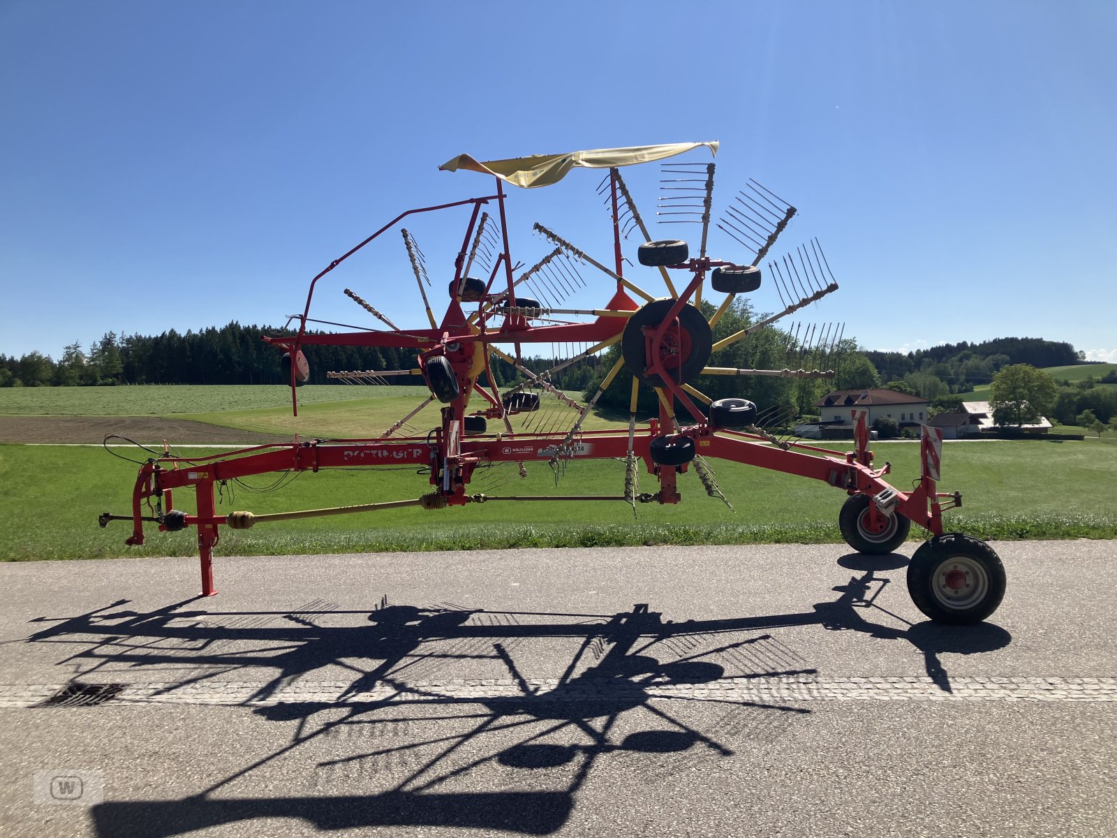 Schwader typu Pöttinger Eurotop 651 A Multitast, Gebrauchtmaschine v Zell an der Pram (Obrázek 9)