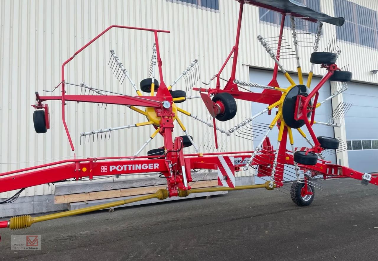 Schwader des Typs Pöttinger EuroTop 651 A Multitast, Gebrauchtmaschine in Bonndorf (Bild 2)