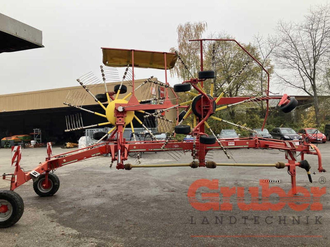 Schwader des Typs Pöttinger Eurotop 651 A, Gebrauchtmaschine in Ampfing (Bild 3)