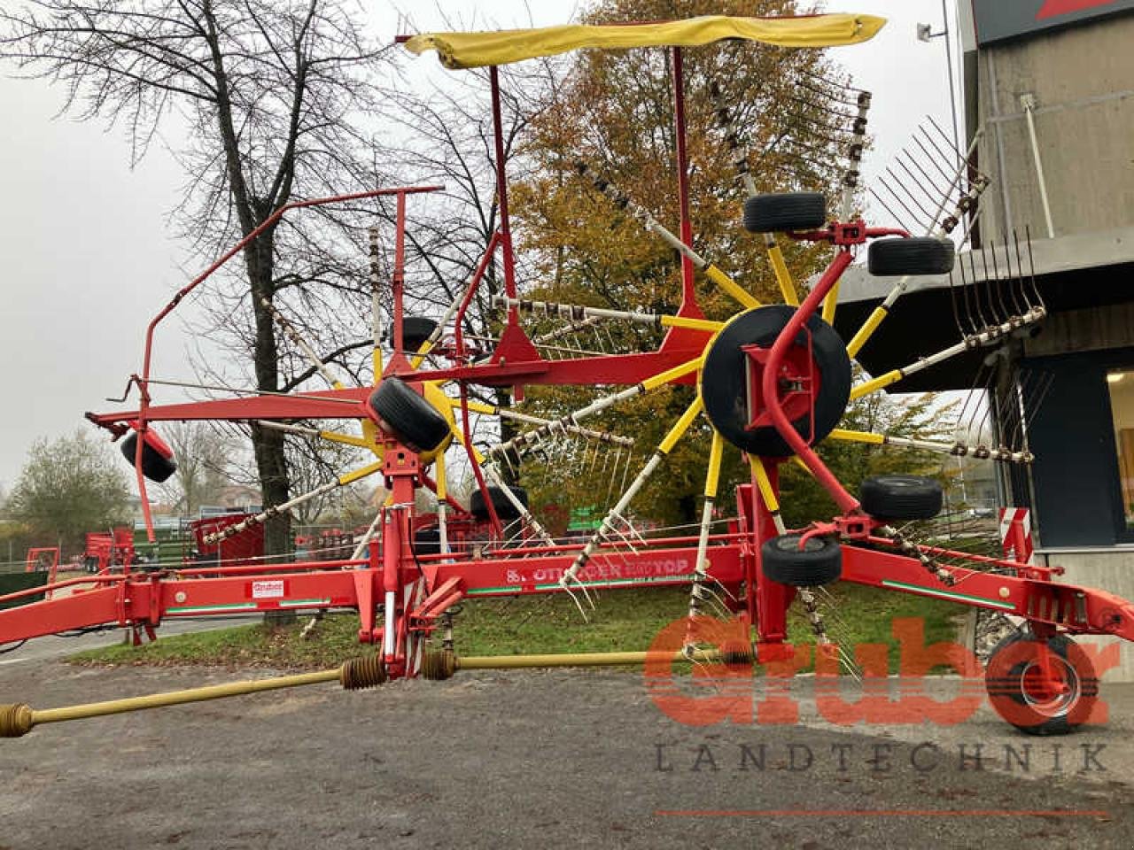 Schwader des Typs Pöttinger Eurotop 651 A, Gebrauchtmaschine in Ampfing (Bild 6)