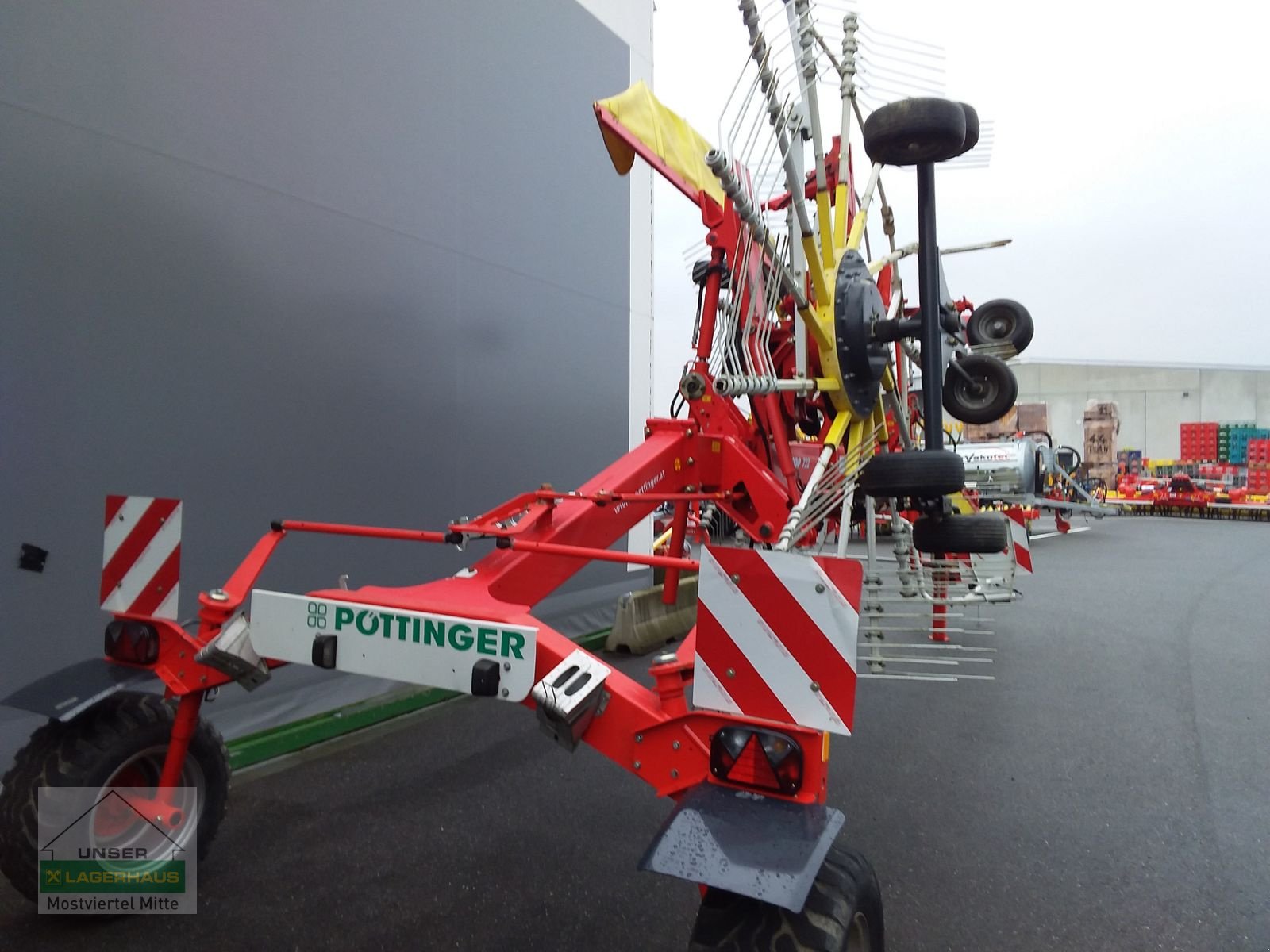 Schwader типа Pöttinger Eurotop 722, Gebrauchtmaschine в Bergland (Фотография 3)