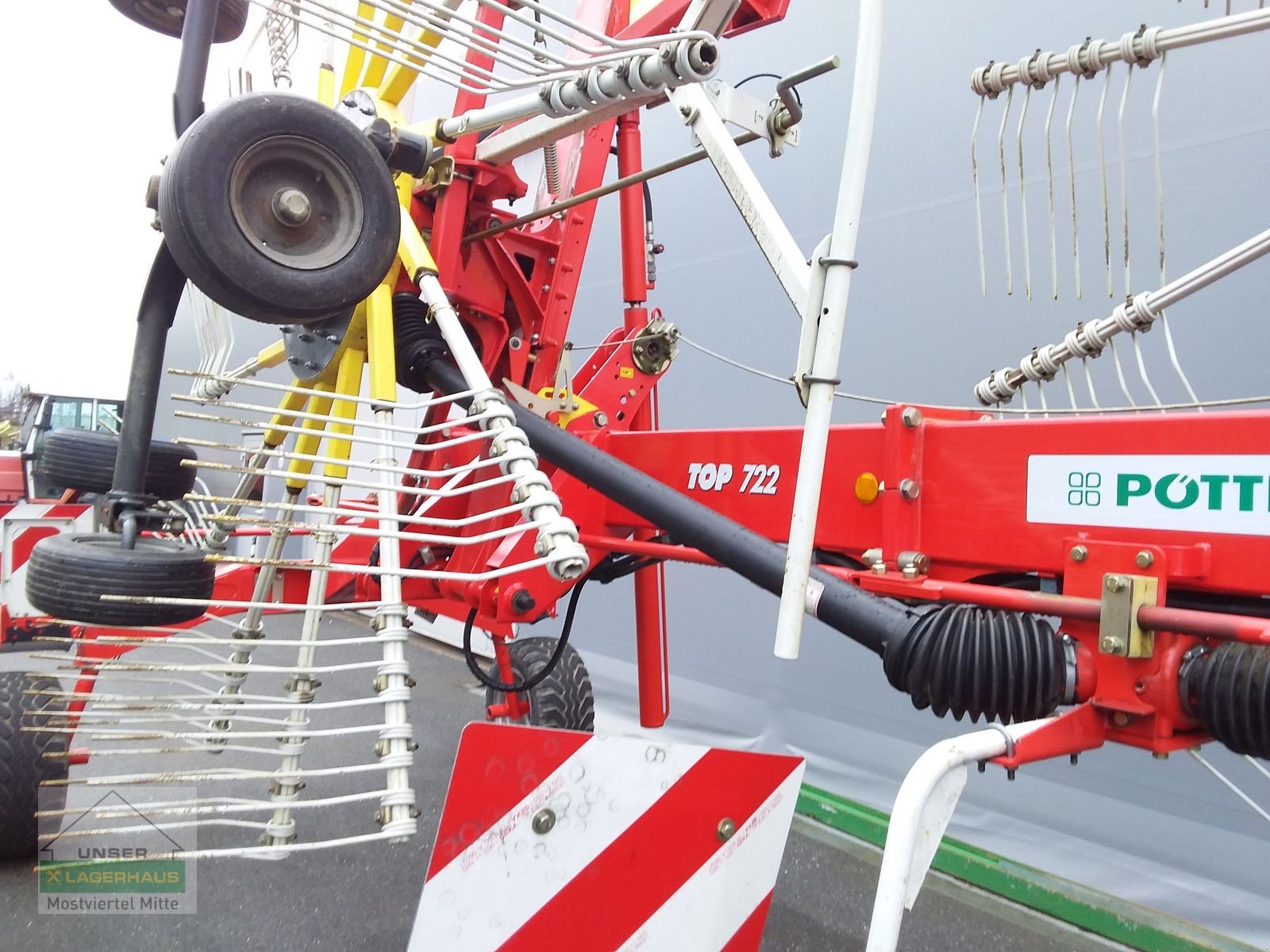Schwader типа Pöttinger Eurotop 722, Gebrauchtmaschine в Bergland (Фотография 2)