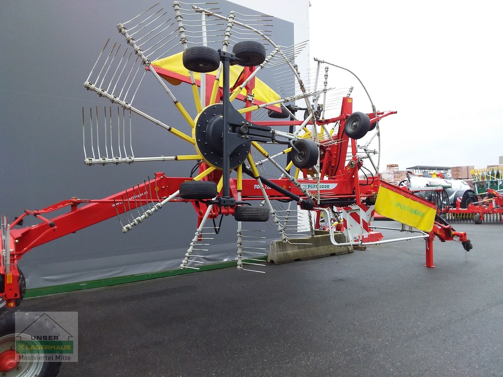 Schwader типа Pöttinger Eurotop 722, Gebrauchtmaschine в Bergland (Фотография 4)