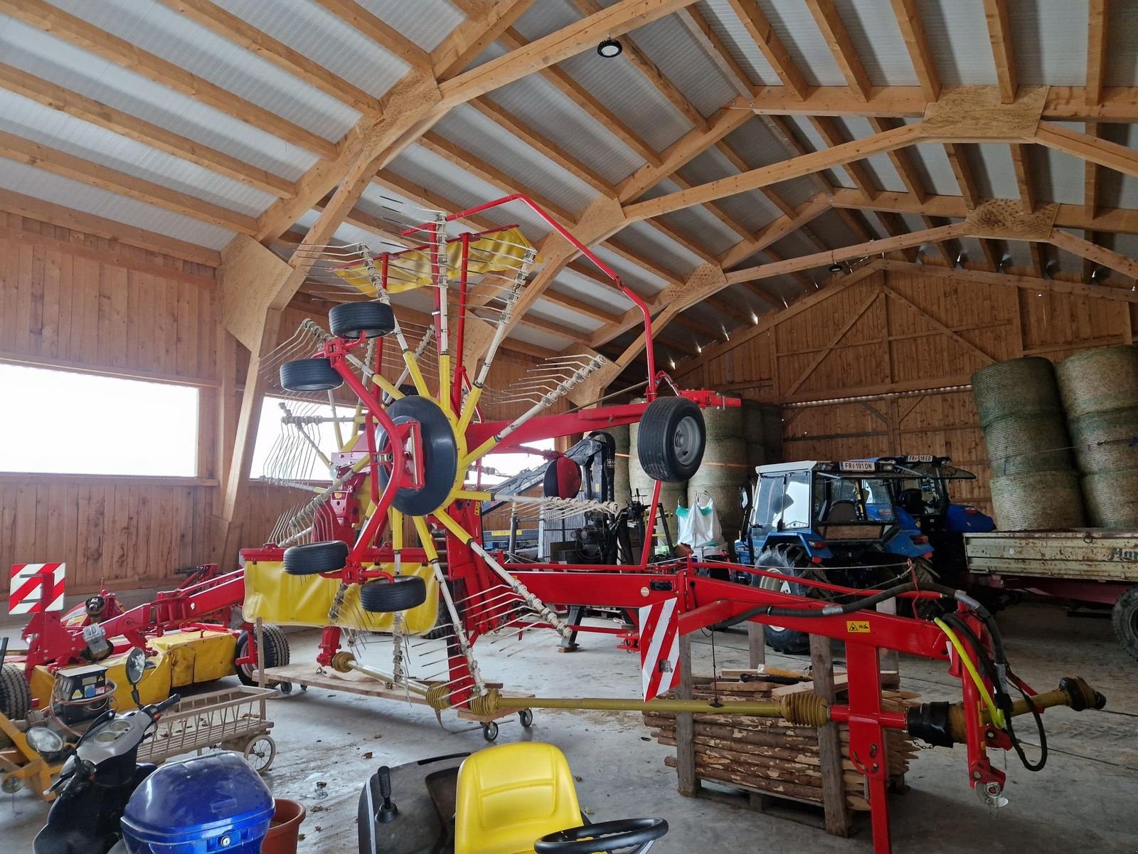 Schwader типа Pöttinger Eurotop 801 A Mutlitast, Gebrauchtmaschine в Grünbach (Фотография 2)