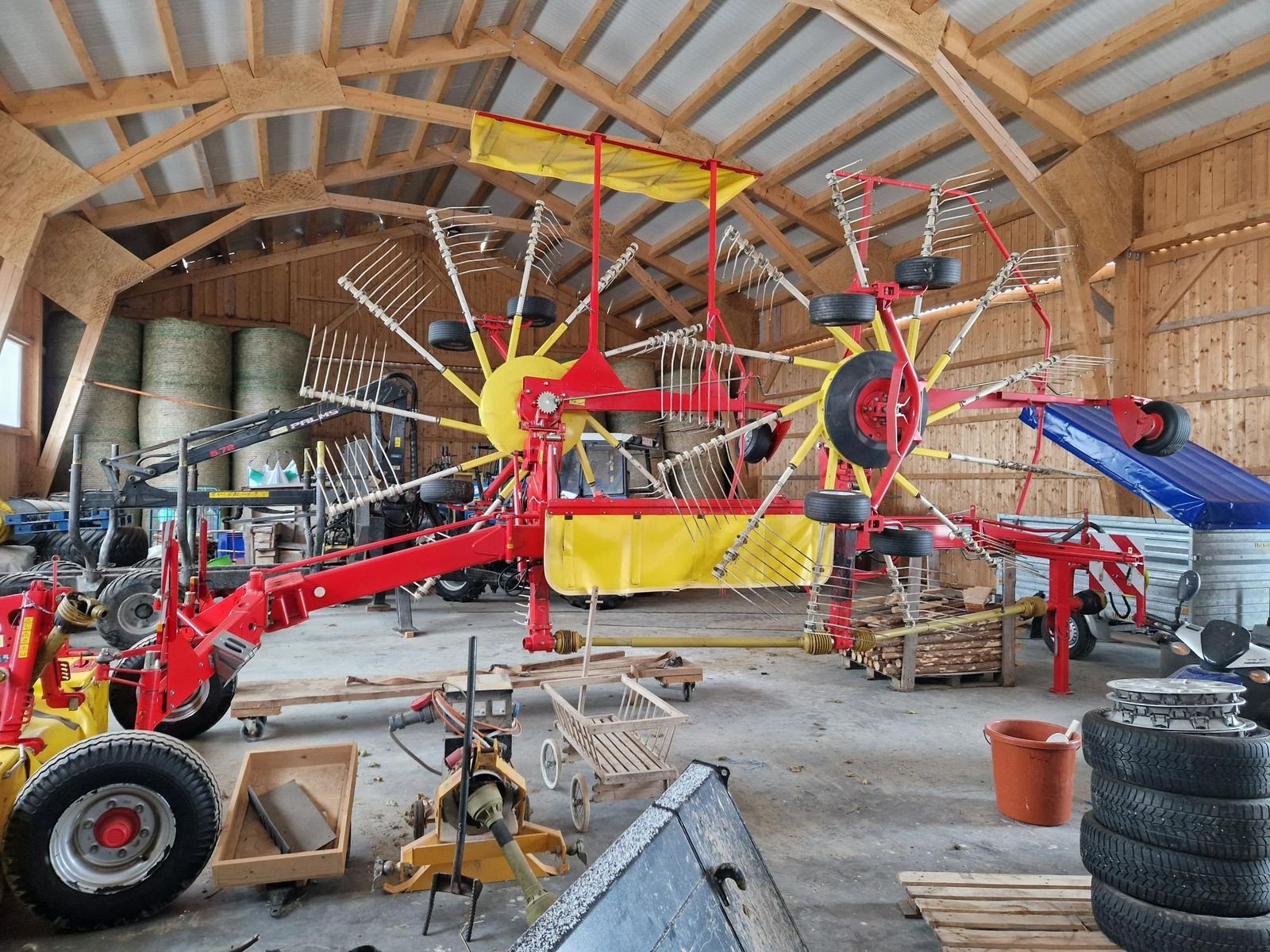 Schwader типа Pöttinger Eurotop 801 A Mutlitast, Gebrauchtmaschine в Grünbach (Фотография 1)