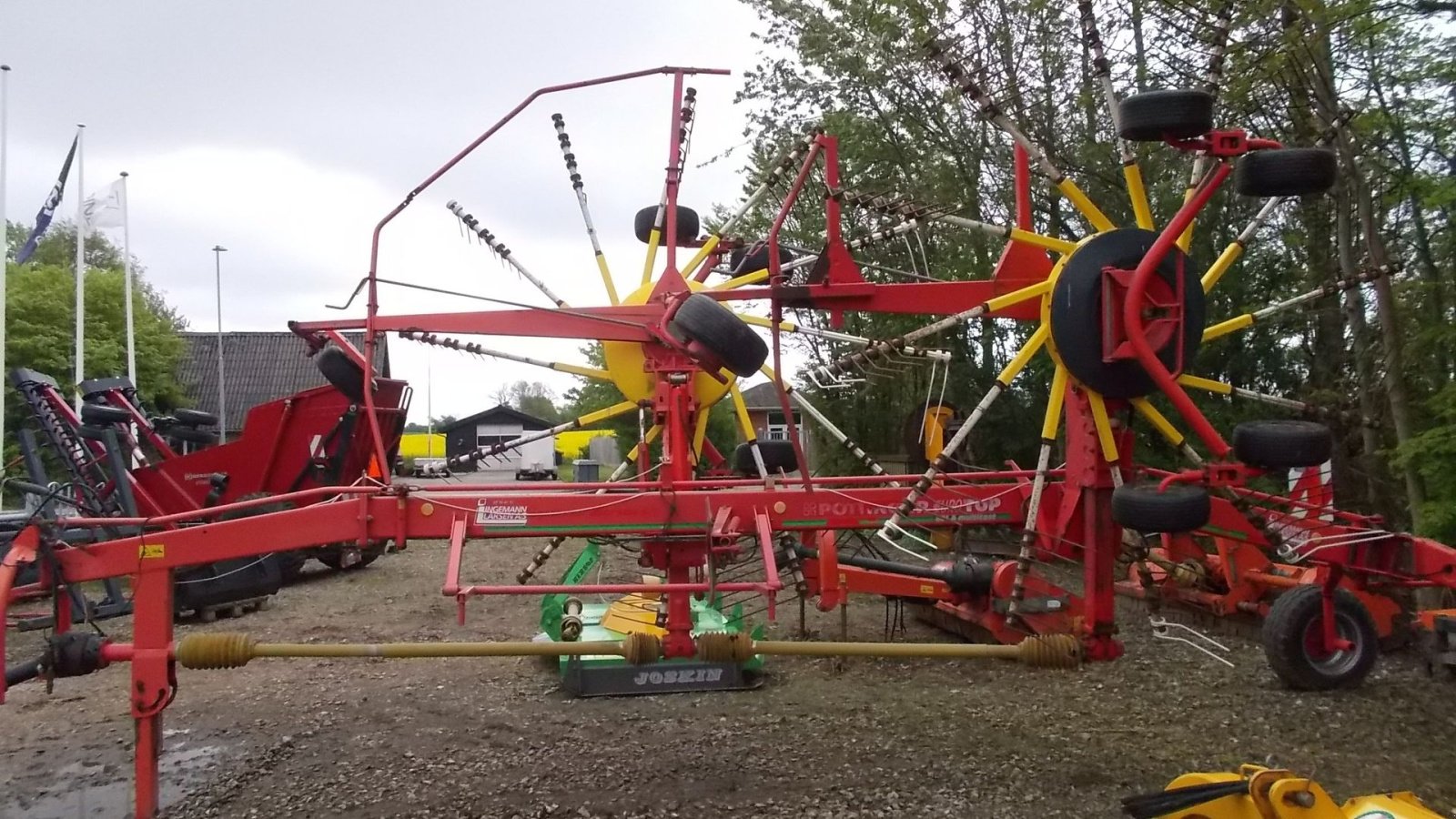 Schwader typu Pöttinger EUROTOP 801A Flot, Gebrauchtmaschine v Roslev (Obrázek 3)