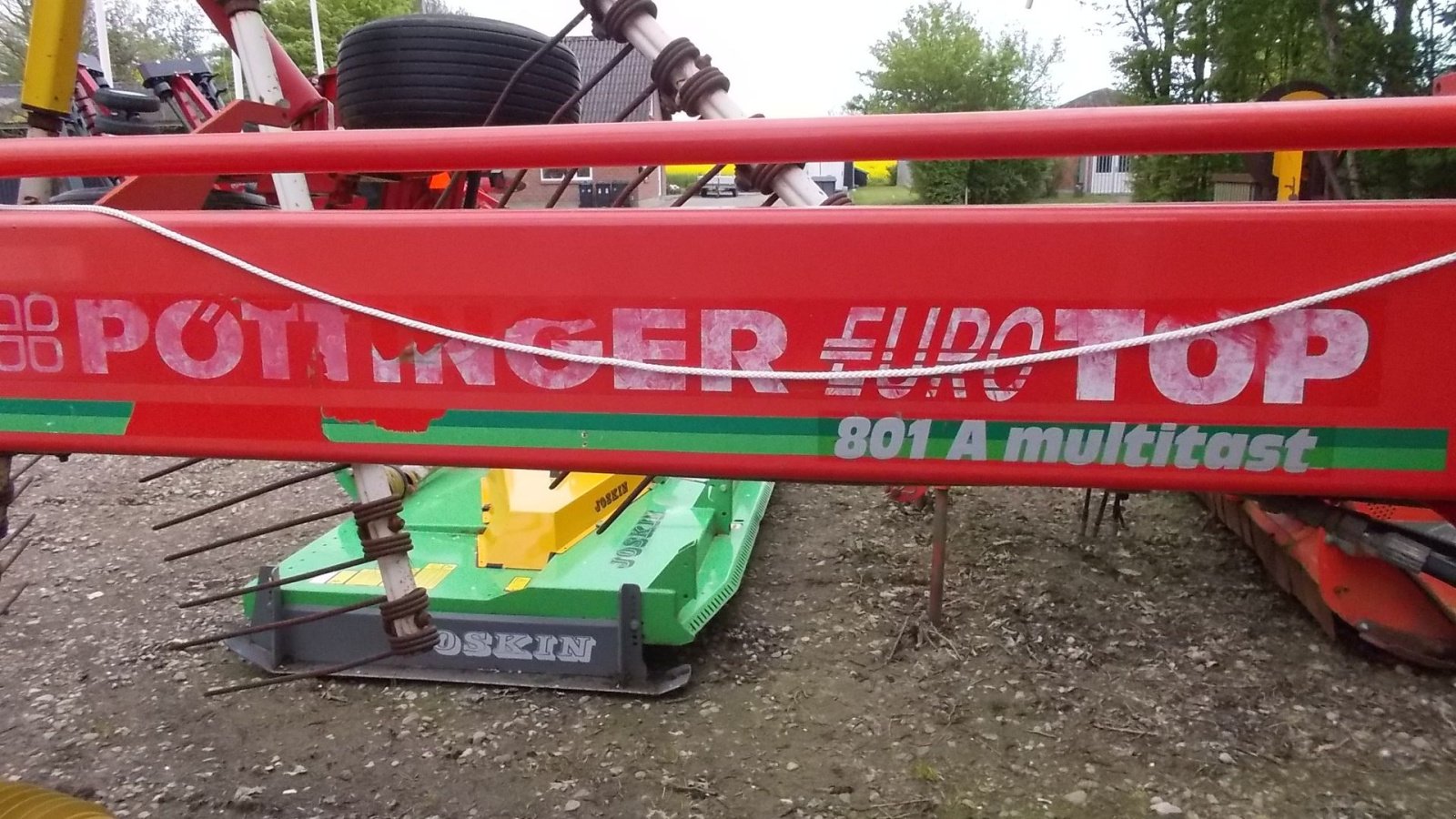 Schwader typu Pöttinger EUROTOP 801A Flot, Gebrauchtmaschine v Roslev (Obrázek 6)