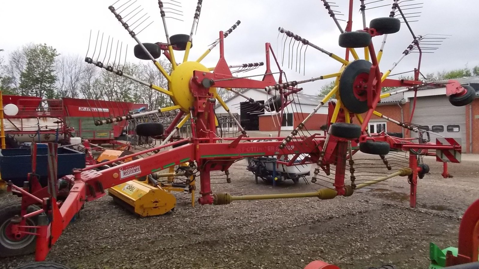 Schwader typu Pöttinger EUROTOP 801A Flot, Gebrauchtmaschine v Roslev (Obrázek 5)