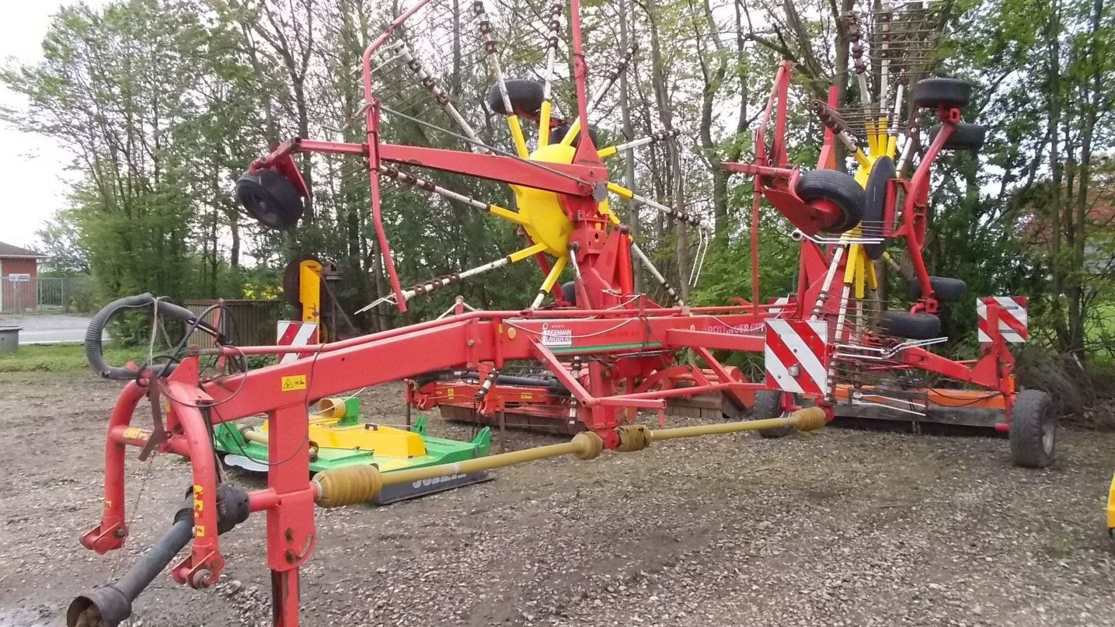 Schwader typu Pöttinger EUROTOP 801A Flot, Gebrauchtmaschine v Roslev (Obrázek 2)