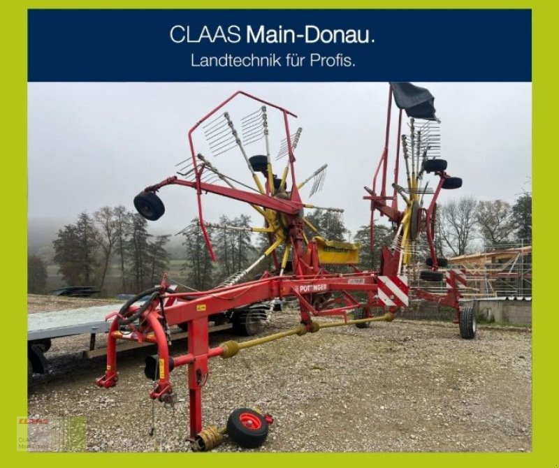 Schwader a típus Pöttinger EUROTOP 851 A MULTITAST, Gebrauchtmaschine ekkor: Schlüsselfeld-Elsendorf (Kép 1)