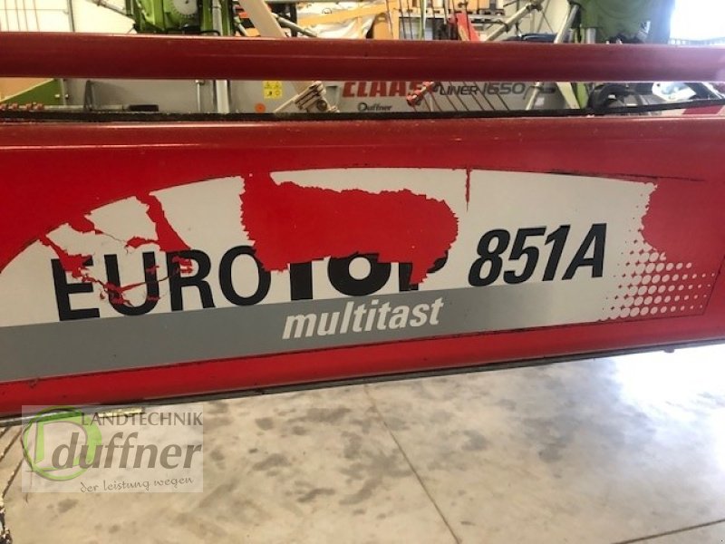 Schwader des Typs Pöttinger Eurotop 851, Gebrauchtmaschine in Hohentengen (Bild 3)