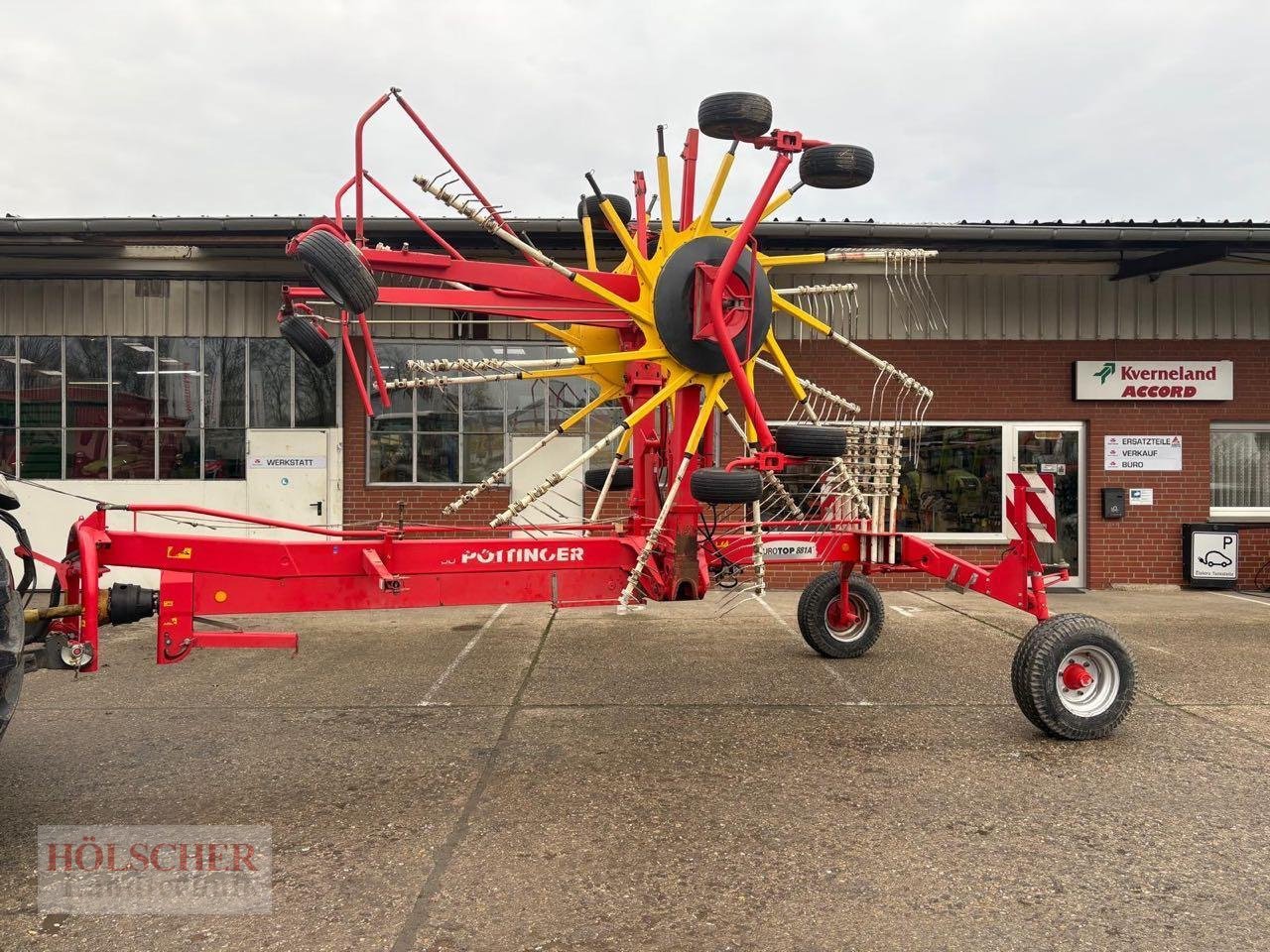 Schwader typu Pöttinger EUROTOP 881A, Gebrauchtmaschine v Warendorf (Obrázok 1)
