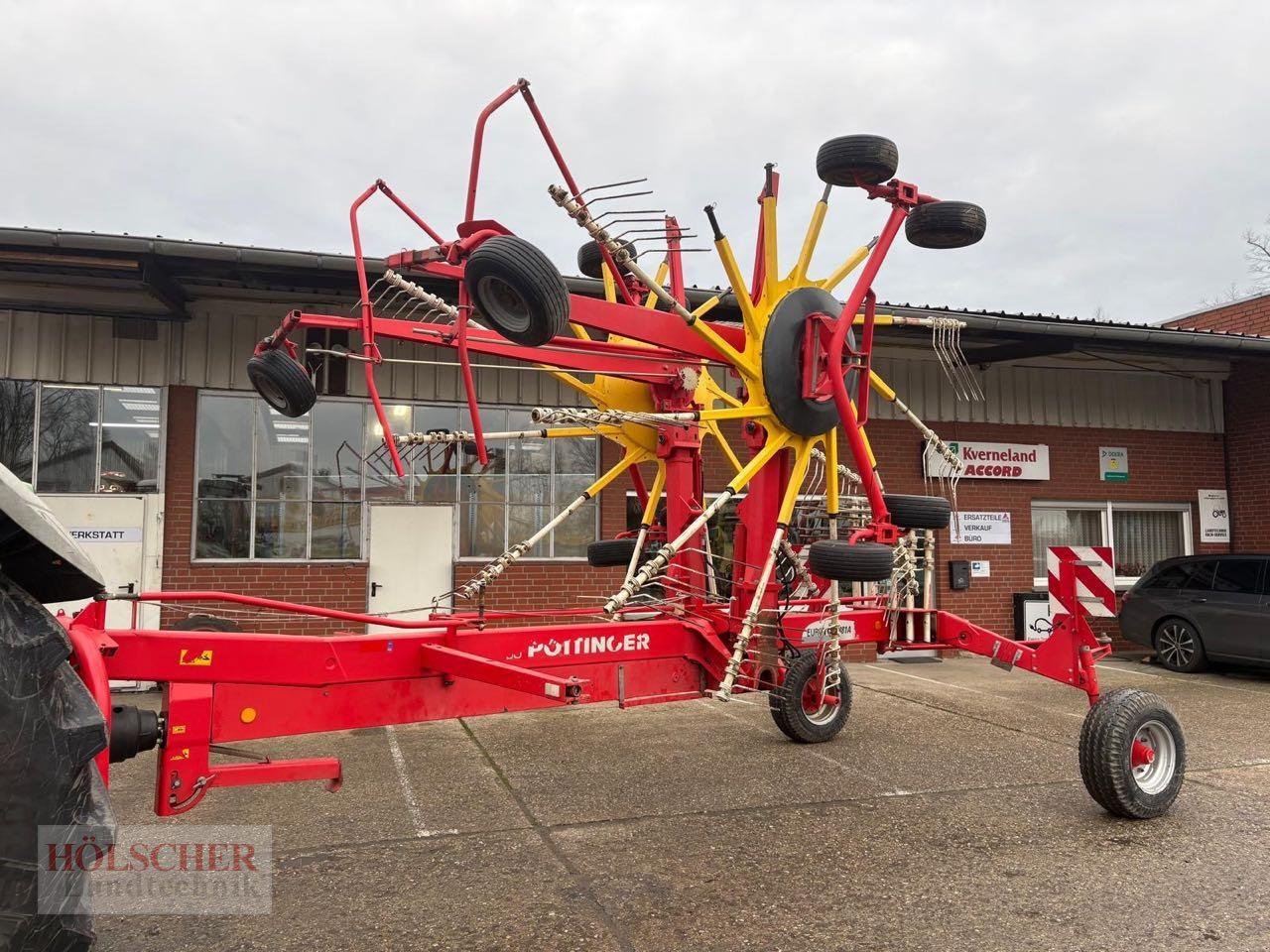 Schwader typu Pöttinger EUROTOP 881A, Gebrauchtmaschine v Warendorf (Obrázok 3)
