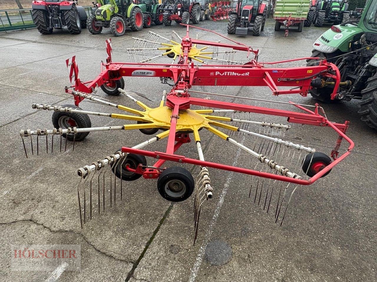 Schwader typu Pöttinger EUROTOP 881A, Gebrauchtmaschine v Warendorf (Obrázok 10)
