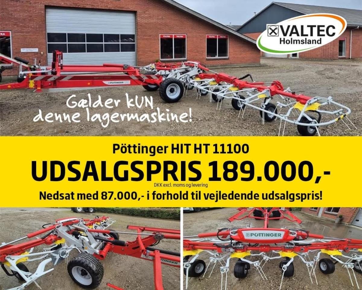 Schwader typu Pöttinger HIT HT 11100, Gebrauchtmaschine v Ringkøbing (Obrázek 7)