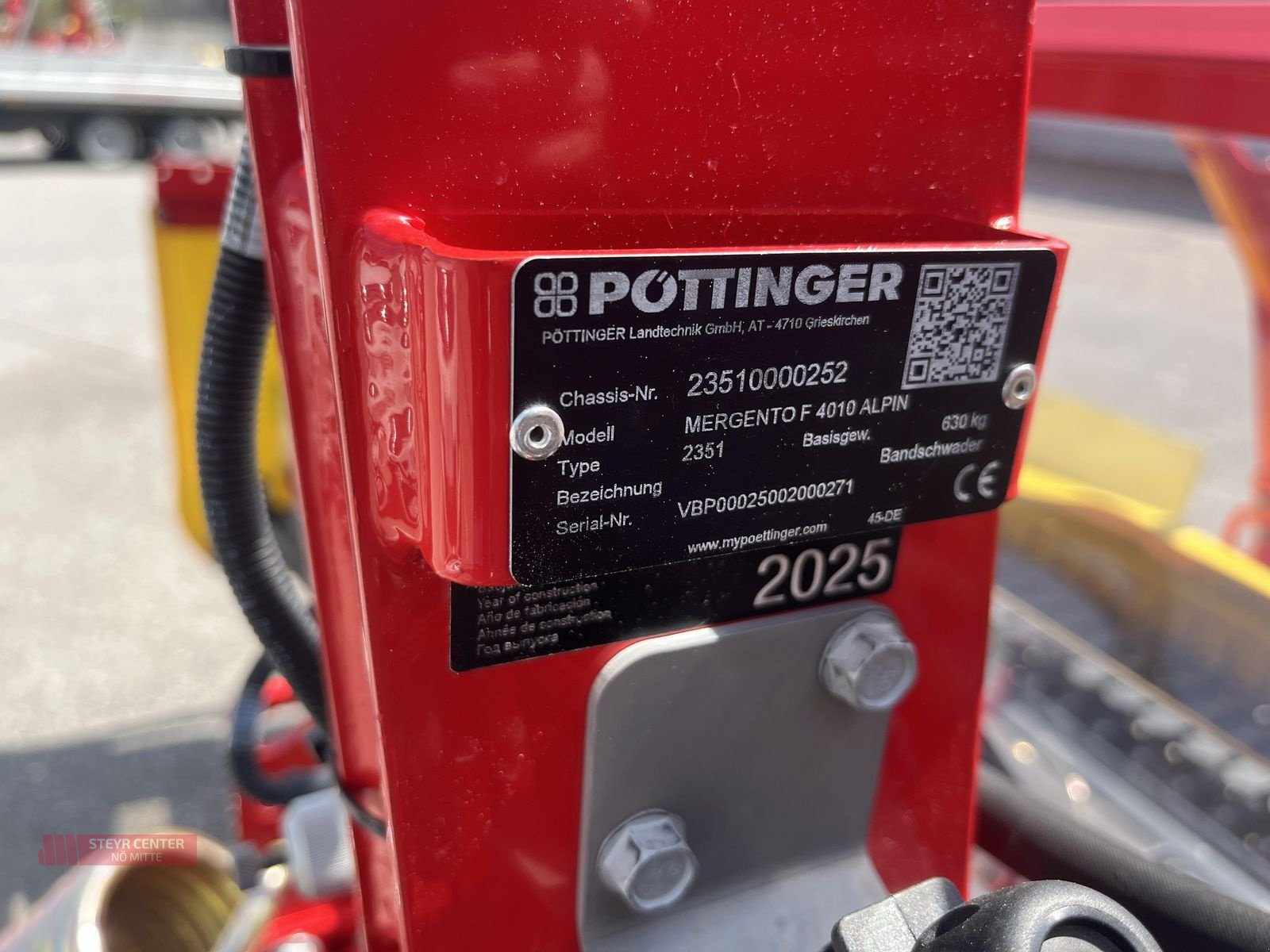 Schwader tipa Pöttinger Mergento F 4010 Alpin, Vorführmaschine u St. Pölten (Slika 5)