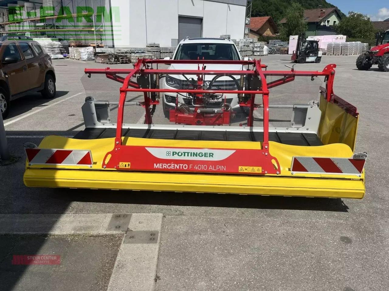 Schwader Türe ait Pöttinger mergento f 4010 alpin, Gebrauchtmaschine içinde ST. PÖLTEN (resim 2)