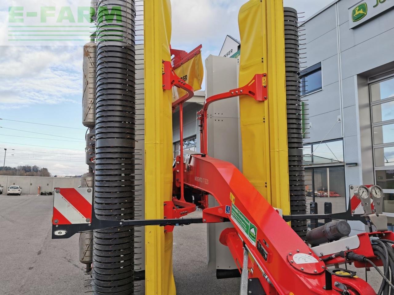 Schwader типа Pöttinger Mergento VT 9220, Gebrauchtmaschine в REDLHAM (Фотография 3)