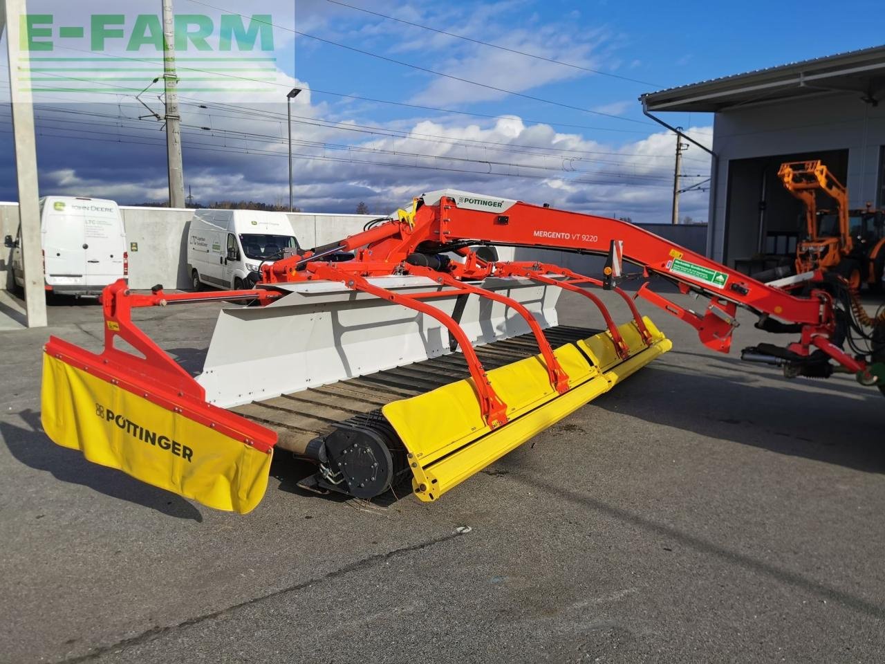 Schwader типа Pöttinger Mergento VT 9220, Gebrauchtmaschine в REDLHAM (Фотография 4)