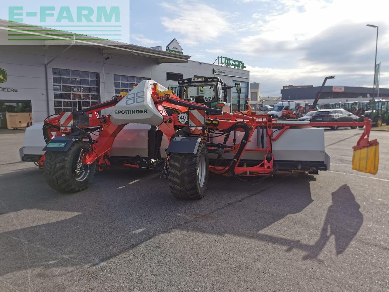 Schwader типа Pöttinger Mergento VT 9220, Gebrauchtmaschine в REDLHAM (Фотография 8)