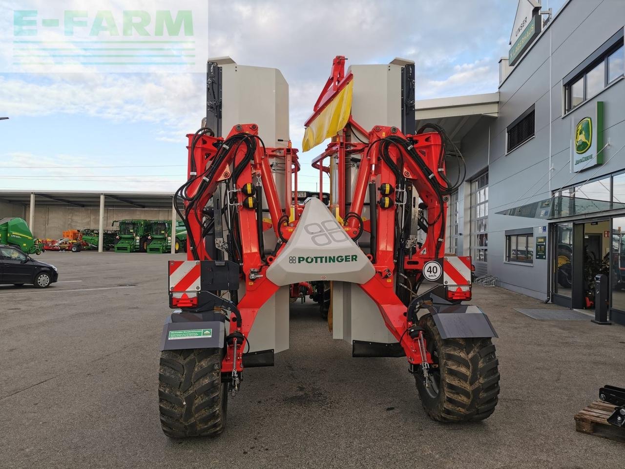 Schwader типа Pöttinger Mergento VT 9220, Gebrauchtmaschine в REDLHAM (Фотография 10)