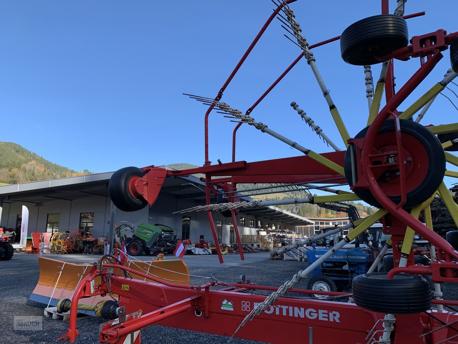 Schwader типа Pöttinger Schwader EUROTOP 701 A, Gebrauchtmaschine в Eben (Фотография 13)