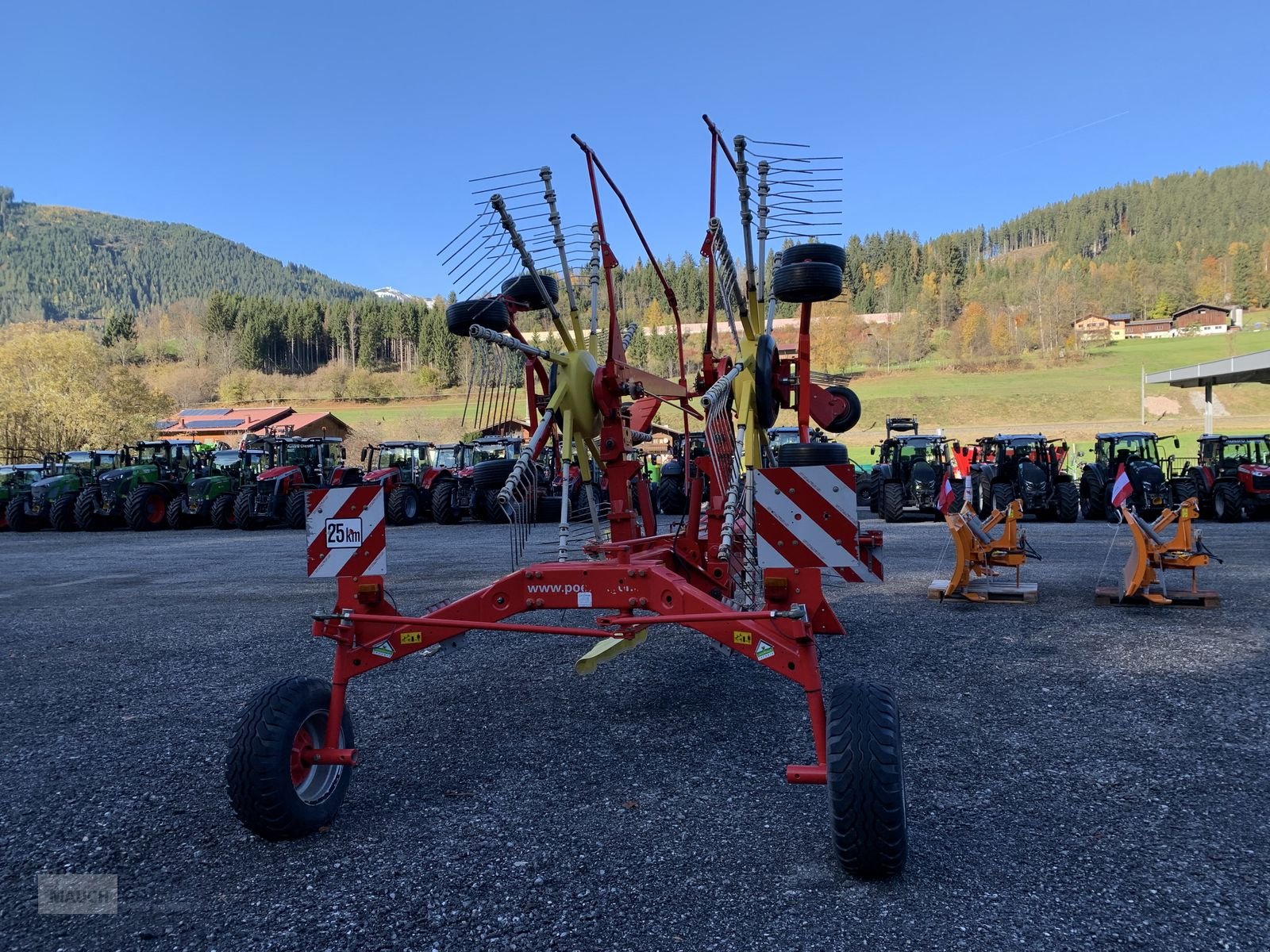 Schwader типа Pöttinger Schwader EUROTOP 701 A, Gebrauchtmaschine в Eben (Фотография 5)