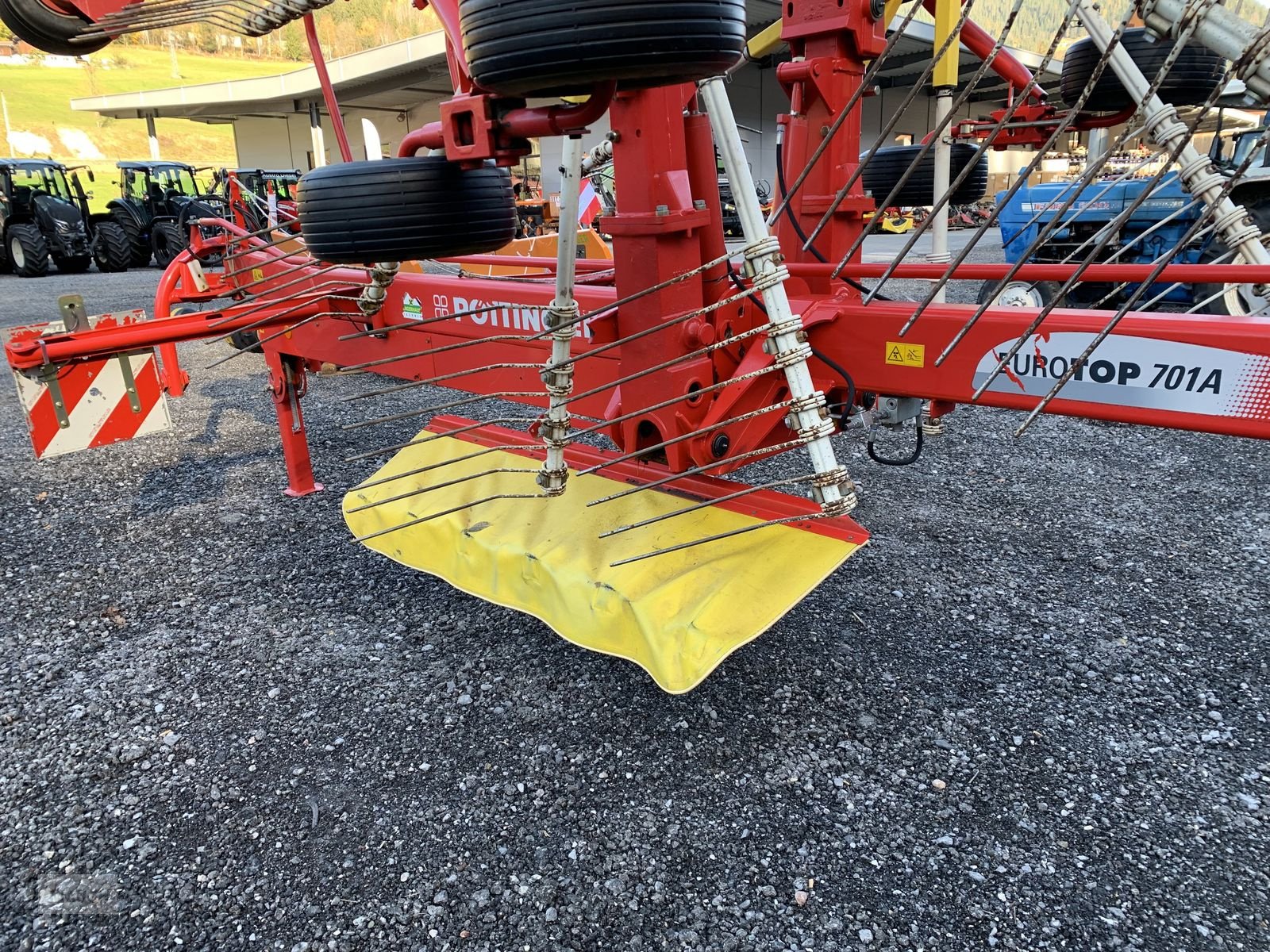 Schwader типа Pöttinger Schwader EUROTOP 701 A, Gebrauchtmaschine в Eben (Фотография 9)