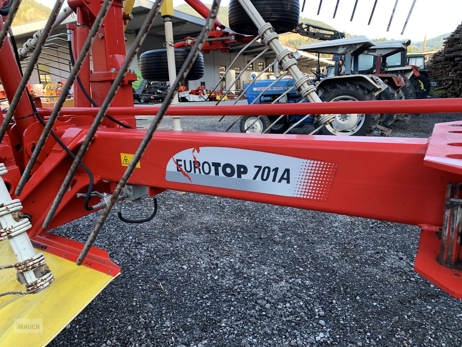 Schwader типа Pöttinger Schwader EUROTOP 701 A, Gebrauchtmaschine в Eben (Фотография 10)