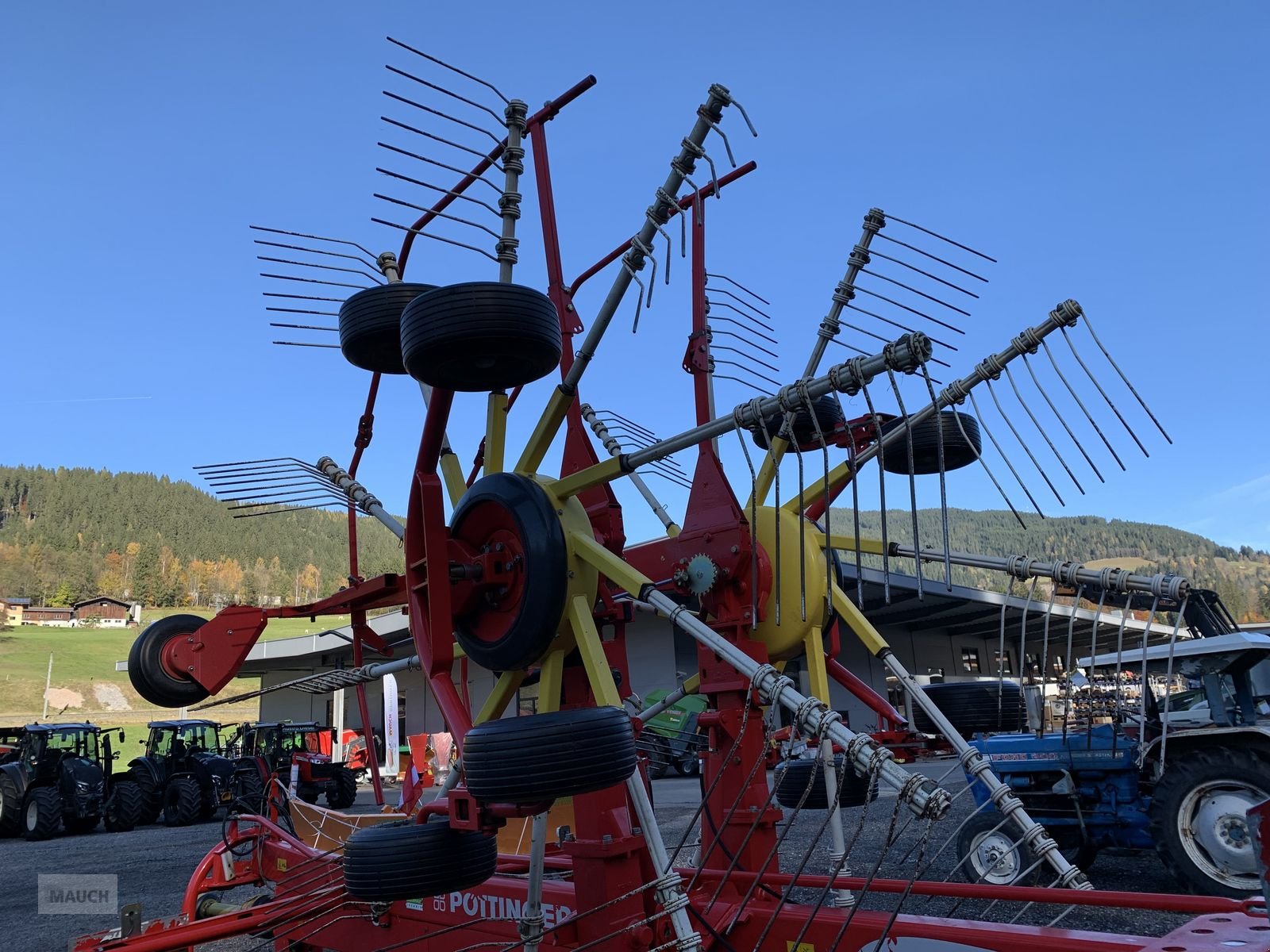 Schwader типа Pöttinger Schwader EUROTOP 701 A, Gebrauchtmaschine в Eben (Фотография 8)