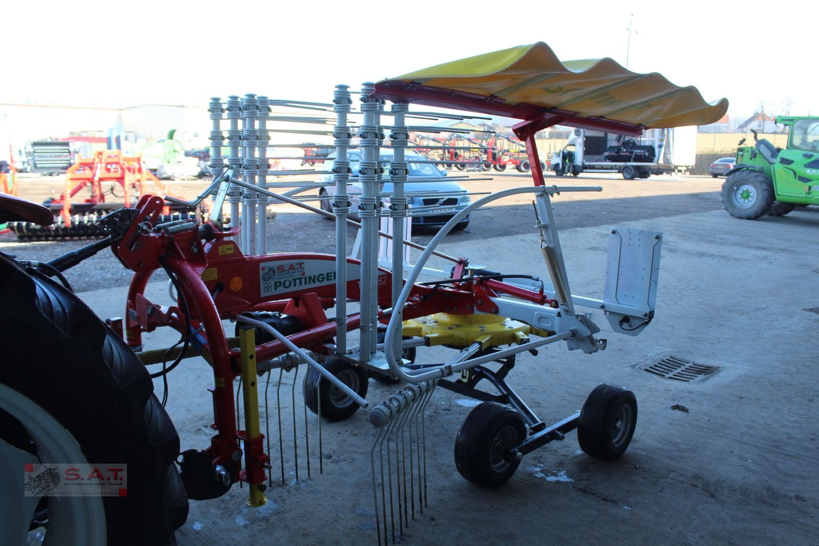 Schwader tip Pöttinger Schwader Top 382-20 Betriebsstunden, Gebrauchtmaschine in Eberschwang (Poză 8)