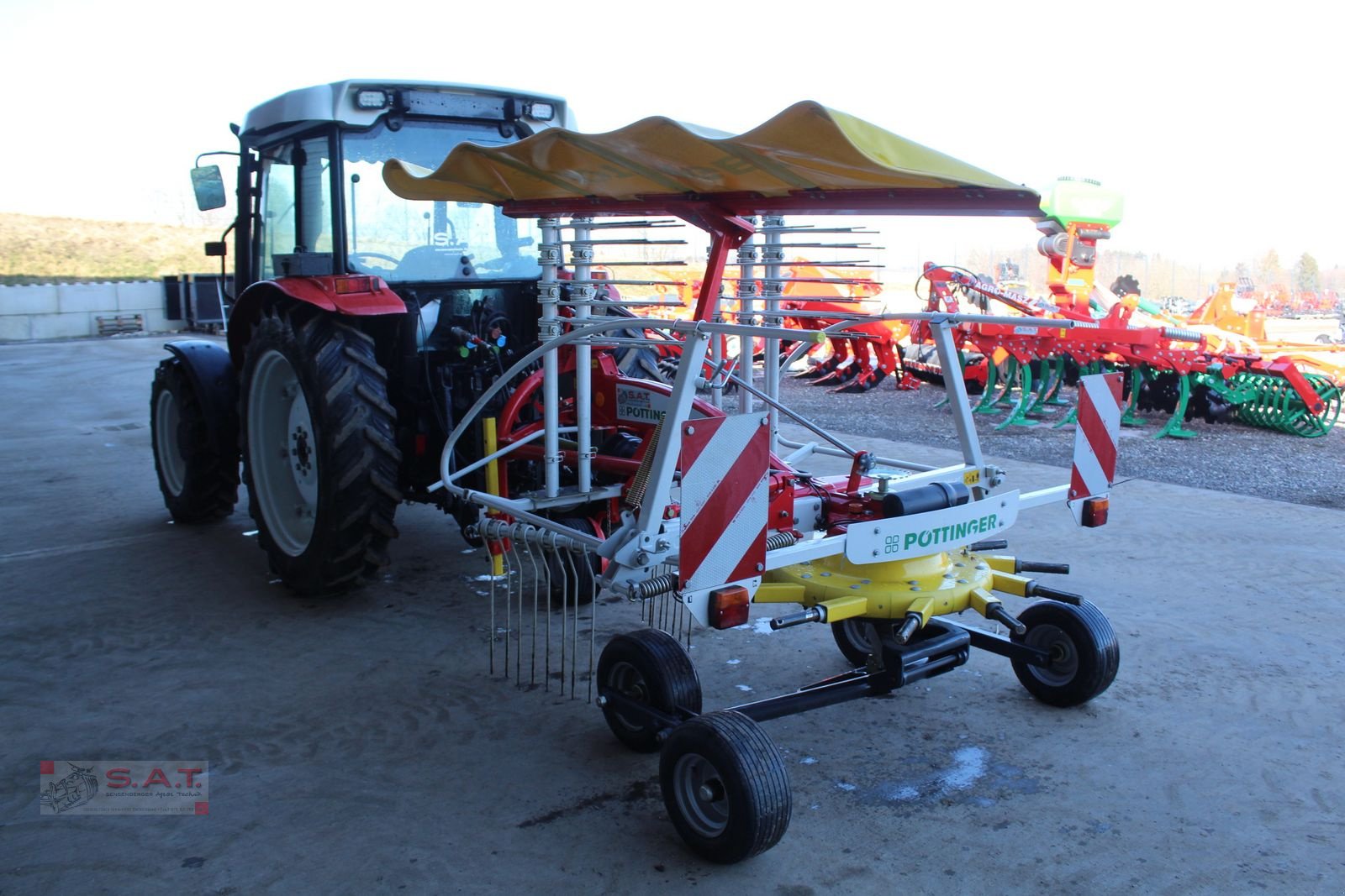 Schwader tip Pöttinger Schwader Top 382-20 Betriebsstunden, Gebrauchtmaschine in Eberschwang (Poză 7)