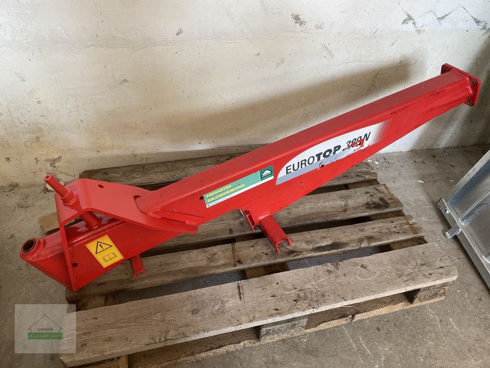 Schwader del tipo Pöttinger Schwadkreisel Hauptrohrrahmen zu Top 380, Gebrauchtmaschine en Wartberg (Imagen 1)