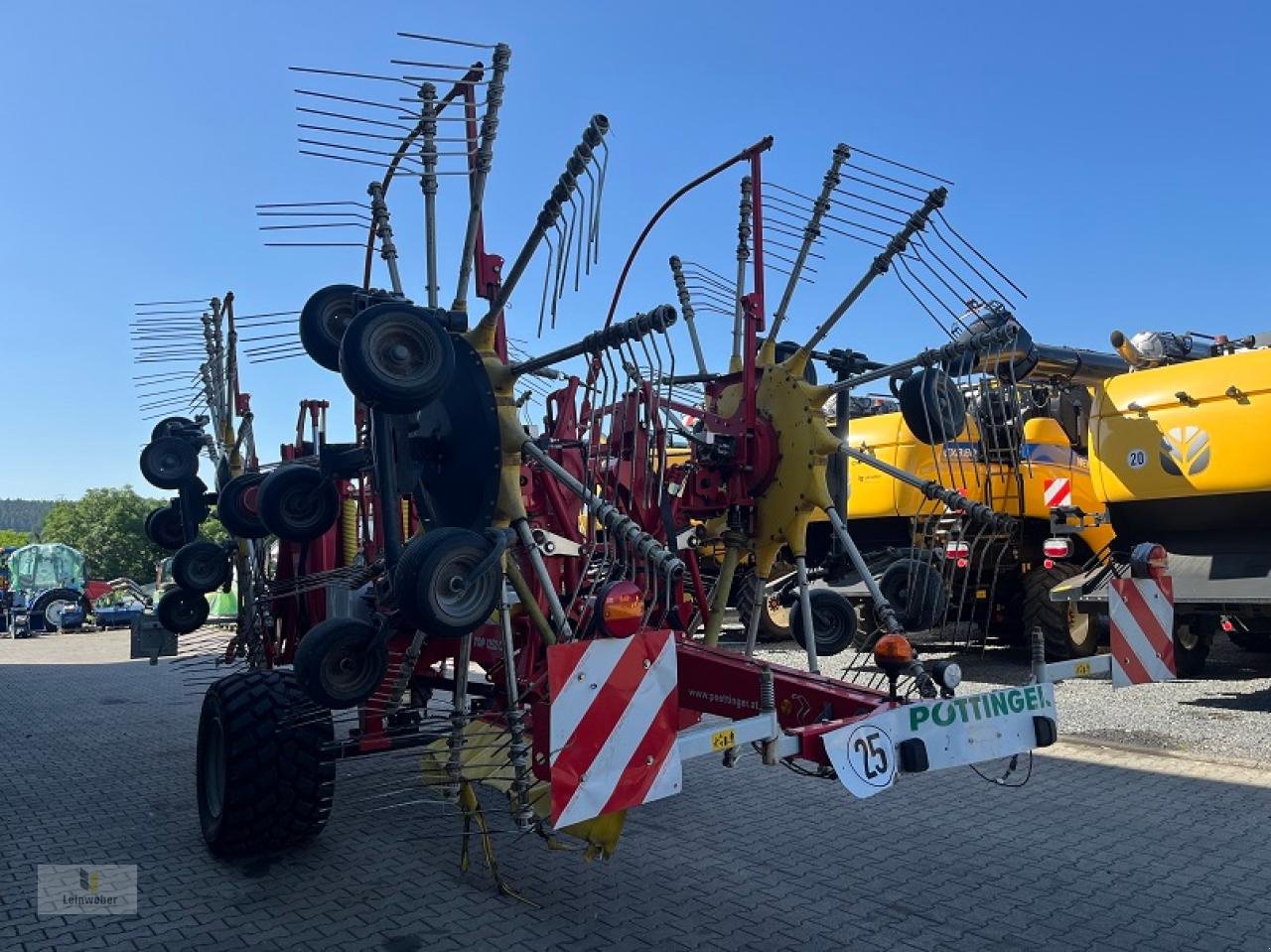Schwader tipa Pöttinger Top 1252 C s-line, Gebrauchtmaschine u Neuhof - Dorfborn (Slika 4)