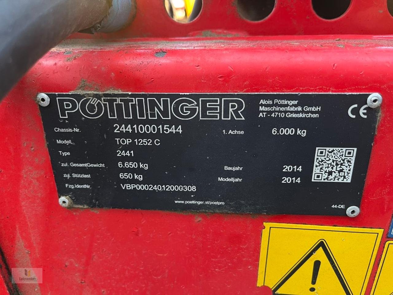 Schwader tipa Pöttinger Top 1252 C s-line, Gebrauchtmaschine u Neuhof - Dorfborn (Slika 8)