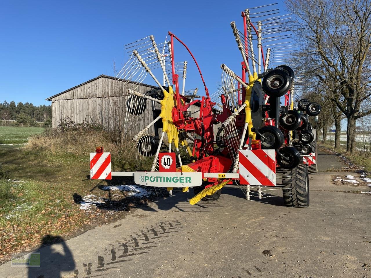 Schwader tipa Pöttinger Top 1252 C-sline, Gebrauchtmaschine u Wernberg-Köblitz (Slika 3)